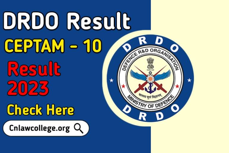 DRDO Result 2023